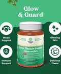 Natures Craft Sugar Gummy Vitamins for Teen Girls & Boys - Teen Vitamins for Boys 12-17 Gummies & Girls 12-17 for Enhanced Immunity Energy and Skin - Teen Multivitamin for Girls 12-17 and Boys with Magnesium