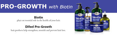 Difeel Pro-Growth Biotin Conditioner for Hair Growth 12 oz. - Conditioner for Thin Hair