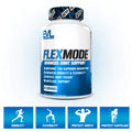 Evlution High Absorption Joint Support Supplement Nutrition FLEXMODE Joint Supplement with Advanced Joint Vitamins Including Glucosamine Chondroitin MSM Boswellia and Hyaluronic - 30 Servings