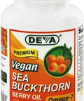 Deva Vegan Vitamins Sea Buckthorn Oil - 90 Vcaps