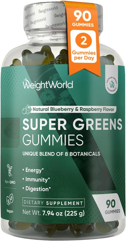 WeightWorld Multivitamin for Women and Men Immunity Bone Health Energy and Daily WellBeing 14 Key Vitamins A C D3 B6 B12 and Biotin HalalSuitable Veg Multivitamin Gummies for Adults 120 Ct