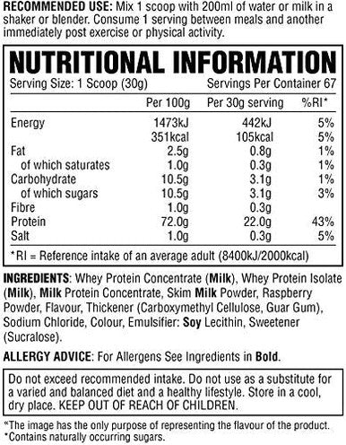 Per4m Whey Protein 2.1kg Strawberry
