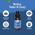 Natures Craft High Absorption L-Theanine Liquid Drops - Nootropic Focus Supplement with L Theanine 200mg Per Serving and Chamomile Extract - L Theanine Supplement for Adults and Kids Relaxation and Focus - 2oz