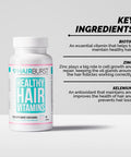 Hair Burst Hair Growth Vitamins Biotin Anti Hair Loss Supplement for Women 60 capsules