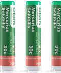 OLLOIS Mercurius Solubilis 30c Organic LactoseFree Kosher Homeopathic Medicine 80 Pellets (Pack of 3)