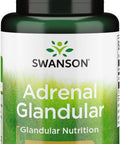 Swanson Adrenal Glandular 350 mg 60 Caps