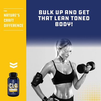 Natures Craft's Pure CLA Weight Loss Supplement Safflower Oil - Natural Diet Pills for Men Women Boost Metabolism Belly Fat Burner - Best 1560mg CLA Softgels Conjugated Linoleic Acid Complex
