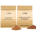 PURE ORIGINAL INGREDIENTS Burdock Root And Bladderwrack Powder Bundle, (1 Lb Each) Herbal Supplements, Lab-Verified