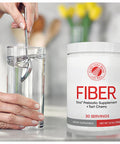 Silver Fern Tino High Fiber Supplement Powder - Non-Gmo, Pre-Biotic, Water Soluble, Digestive Friendly, Powdered Mix - Add To Water, Juice, Shakes, Cereal & More (2 Canisters - 15.9 Oz. Ea.)