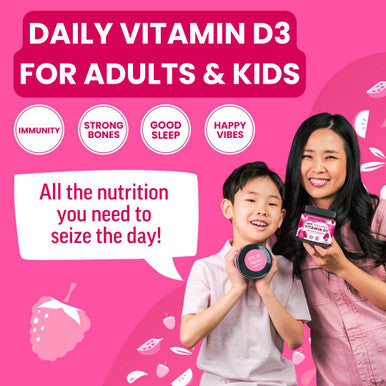 Llama Naturals Vitamin D3 Vegan Organic Immune Support Supplement Vitamin D Gummies for Adults and Kids Real Fruit Gummy Vitamins Promotes Bone Health No Added Sugar Cane Raspberry 120 Ct