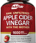 Apple Cider Vinegar Capsules with The Mother - 120 Vegan ACV Pills - Best Supplement for Healthy Weight Loss, Diet, Keto, Digestion, Detox, Immune - Powerful Cleanser & Appetite Suppressant Non-GMO