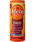 Metamucil Multihealth Fiber Powder, Sugar Free, Orange Smooth 15 Oz