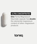 3,000mg Ultra High Strength Magnesium Glycinate - 20% Purified to Contain 600mg of Elemental Magnesium - Chelated and Highly Bioavailable - 240 Veggie Capsules