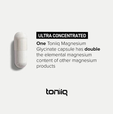 3,000mg Ultra High Strength Magnesium Glycinate - 20% Purified to Contain 600mg of Elemental Magnesium - Chelated and Highly Bioavailable - 240 Veggie Capsules