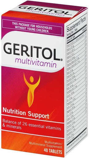Geritol Multivitamin 100 Tab (Formerly Called Geritol Complete Same Product)