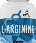 EBYSU L-Arginine Supplement 120 Pills Amino Acid Capsules Workout Supplement