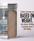 Garden of Life Dr. Formulated Keto Meal Balanced Shake - Chocolate Powder 14 Servings Truly Grass Fed Butter & Whey Protein Plus Probiotics Non-Gmo Gluten Free Ketogenic Paleo Meal Replacement