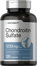 Horbaach Chondroitin Sulfate 1200mg 120 Capsules Non GMO and Gluten Free Supplement