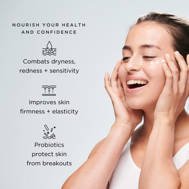 JSHealth Face Moisturizer For Women And Men - Ceramide Moisturizer Face Cream - Hydrating Face Lotion For Dry Skin With Probiotics