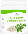 Veloto Slippery Elm Bark Powder Organic Slippery Elm Inner Bark Powder Natural Herbal Supplement For Soothing Throat & Digestive Health Gluten-Free Non-Gmo Vegan-Friendly 1 Lb (534 Servings)