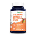 NusaPure Liposomal Vitamin C 2032mg - 200 Veggie Capsules with BioPerine - High Absorption Ascorbic
