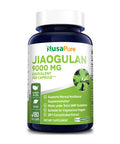 NusaPure Jiaogulan 9000 mg 180 Veggie Capsules (Extract 20:1, Vegetarian, Non-GMO & Gluten-Free) Gynostemma Pentaphyllum