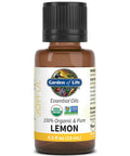Garden of Life Essential Oil Lemon Usda Organic 0.5 Fl Oz