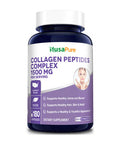 NusaPure Collagen Peptides Complex 1500mg 180caps (Non-GMO & Gluten-Free)