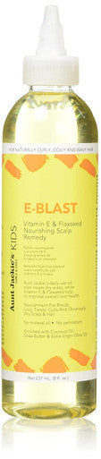 Aunt Jackie'S Kids E-Blast Daily Oil For Dry Scalp Vitamin E And Flaxseed Nourishing Scalp Remedy For Naturally Curly Coily And Wavy Hair 8 Oz