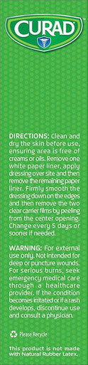 Curad Soothe and Cool Clear Gel Bandages 8 Count (Pack of 3)