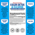 Bioschwartz 15 Day Cleanse For Colon And Gut Health Plus Cold Pressed Mct Coconut Oil Capsules (2 Month Supply)