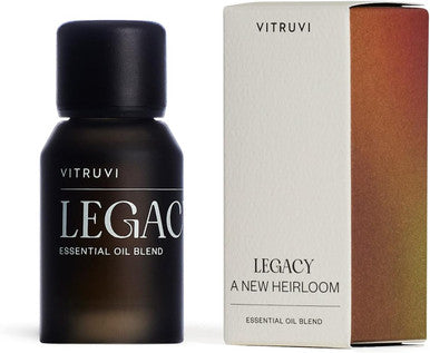 Vitruvi Legacy Woodsy Essential Oil Blend with Rose, Bergamot, Frankincense, Cedarwood