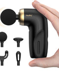 A1 Super Mini Massage Gun, Percussion Deep Tissues Muscle Massager, Travel Massage Gun, Compact Sports Massager, Portable Handheld Massager For Office Gifts For Him/Her, Home, Athletes(Black)