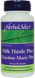 Herbal Select Milk Thistle Plus Extract 450mg, 60 Cap