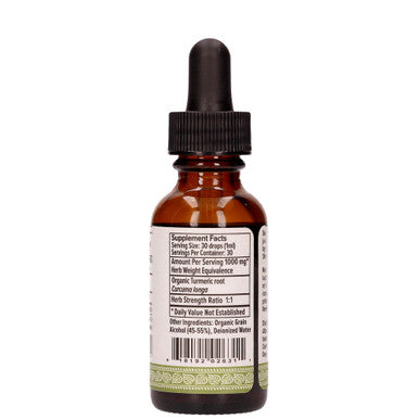 Banyan Botanicals Turmeric Liquid Extract, Usda Organic, 1 Oz - Extra Strength Tincture, Rapid Absorption And Assimilation - Supports Digestion, Overall Health, And Well-Being.