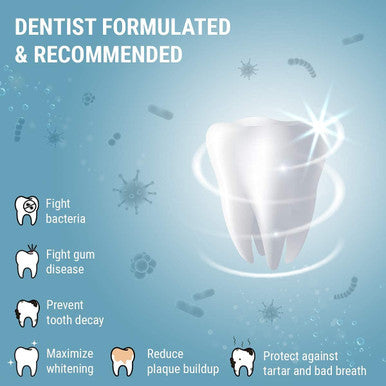 Spa-Dent Natural Mouthwash - Dry Mouth Hydrating Action Alcohol Free Dental Office Technology Made in Canada with Advanced Dental Grade Ingredients, White, 600 ml (Pack of 1)
