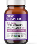 New Chapter Women's Multivitamin 40 plus for Energy Healthy Aging + Immune Support with 20+ Nutrients Every Woman's One Daily 40+Gentle on the Stomach 72 Count