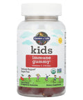 Garden Of Life Kids Immune Support Gummies With Vitamin C D As D3 & Zinc For 3-In-1 Daily Children S Immunity Organic Non-Gmo Gluten-Free Vegetarian Sugar Free Cherry Flavor 30 Day Supply