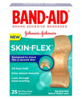 Band-Aid Brand Skin-Flex Adhesive Bandages, All One Size, 25 Bandages Per Box (8 Boxes)
