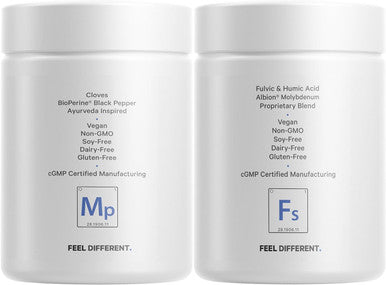 Codeage Gut & Immune Support Mimosa Pudica Seed + Binder Bundle - Herbal Cleanse - Molybdenum - Bentonite Clay - BioPerine Black Pepper - Gut Health Digestion Cleansing Support - Vegan Herbs - Non-GMO