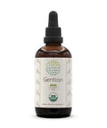 Gentian B120 Usda Organic Tincture | Alcohol-Free Extract, High-Potency Herbal Drops | Certified Organic Gentian (Gentiana Lutea)