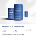 BodyHealth Probiotic Enhanced with PerfectAmino for Women and Men Spore Based with Bifidobacterium Lactobacillus Salivarius Lactobacillus Acidophilus 60 Capsules