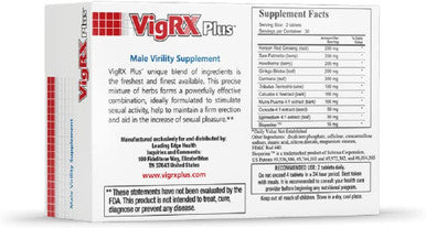 VigRX Plus Daily Supplement Tablets 4