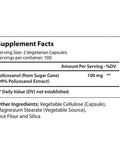 LongLifeNutri Policosanol 100Mg 200 Vegetarian Capsules | Natural Sugar Cane Supplement | Heart And Lipid Metabolism Vitamin | Polycosanol Powder 100 Mg Per Serving | Non-Gmo, Gluten-Free Formula