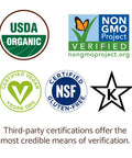 Garden of Life Organics Fair Trade Gelatinized Peruvian Maca Root Energy Boost 7.93 Oz (225G) Powder With Probiotics Certified Organic Non-Gmo Vegan & Gluten Free Herbal Supplements