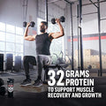 Muscle Milk Genuine Protein Powder Cookies N Creme 1.93 Pounds 13 Servings 32G Protein 3G Sugar Calcium Vitamins A C & D Nsf For Sport Energizing Snack Packaging May Vary