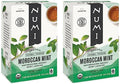 Numi Organic Moroccan Mint Tea 18 Tea Bags Refreshing Nana Mint Caffeine Herbal Tea (Pack of 2)