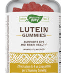 Nature'S Way Lutein Gummies With Zeaxanthin, Eye Health And Brain Function Supplement*, Mango Flavored, 60 Count