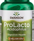 Swanson Prolacto Acidophilus 4 Billion Cfu 60 Veg Capsules