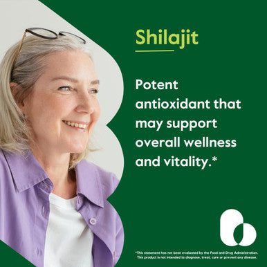 Bestvite Pure Shilajit Extract 500mg (120 Vegetarian Capsules) - No Stearates - Vegan - Non GMO - Gluten - Standardized to 20% Fulvic Acid